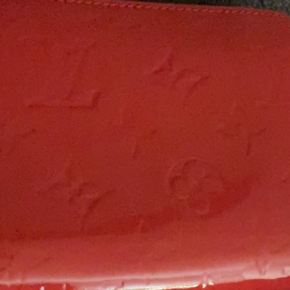 Louis Vuitton Vernis Hot red embossed patent leather wallet in box and dust bag! - Picture 5 of 7